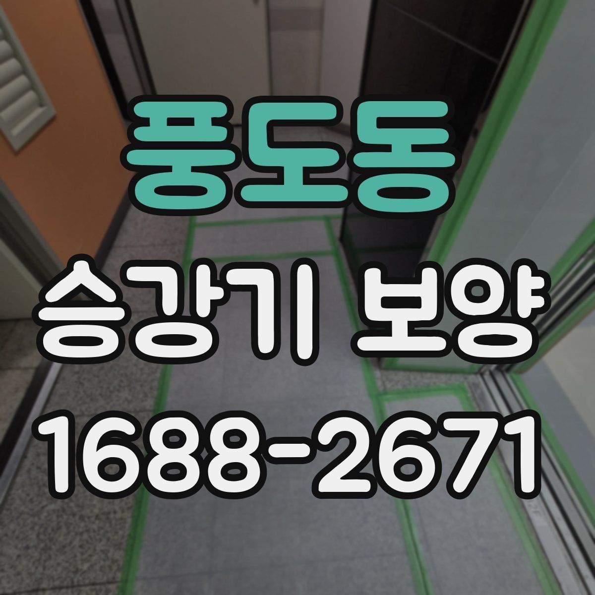 풍도동 승강기 보양