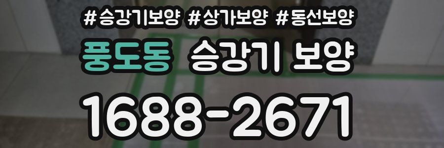 풍도동 승강기 보양