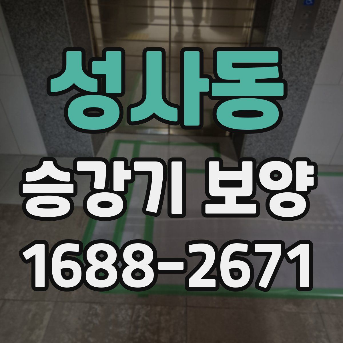성사동 승강기 보양