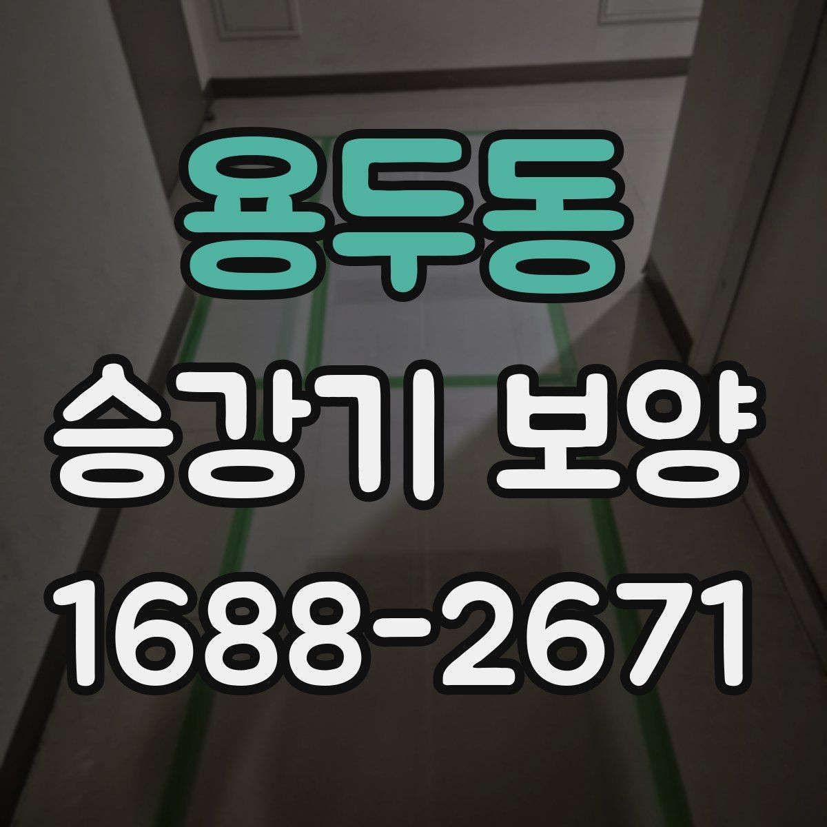 용두동 승강기 보양 작업 범위는 어디까지일까