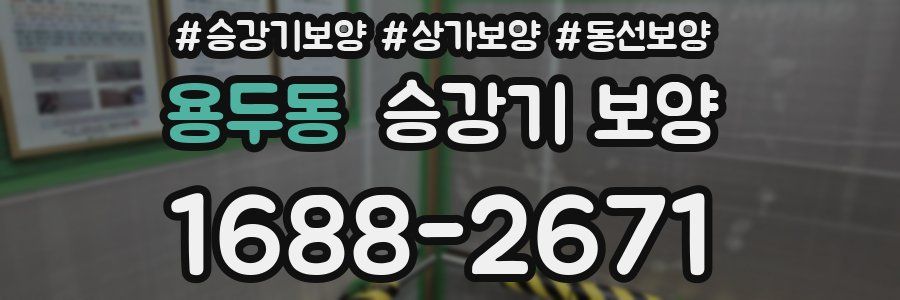 용두동 승강기 보양