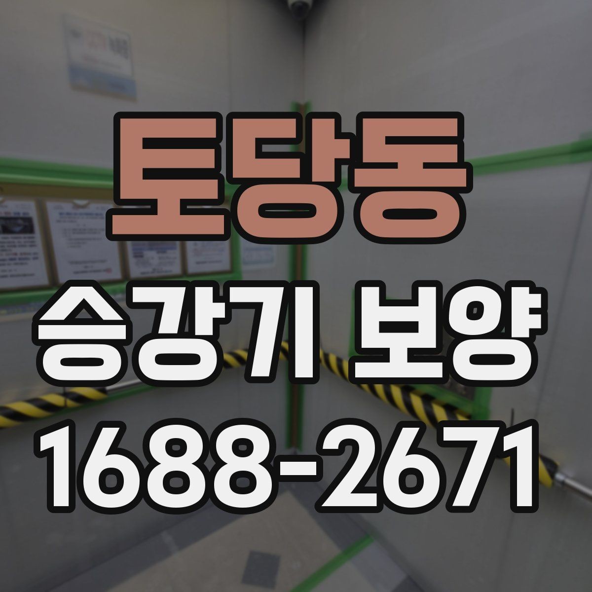 토당동 승강기 보양 관련 업체 상담 시 확인할 포인트