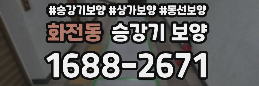 화전동 승강기 보양