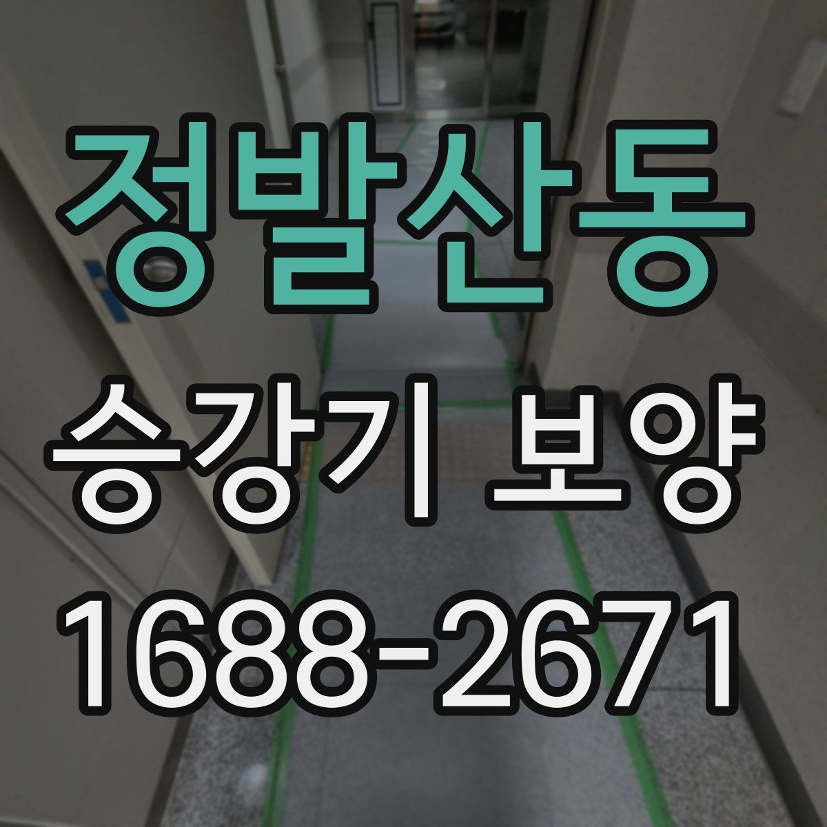 정발산동 승강기 보양 공사에서 체크할 마감 상태