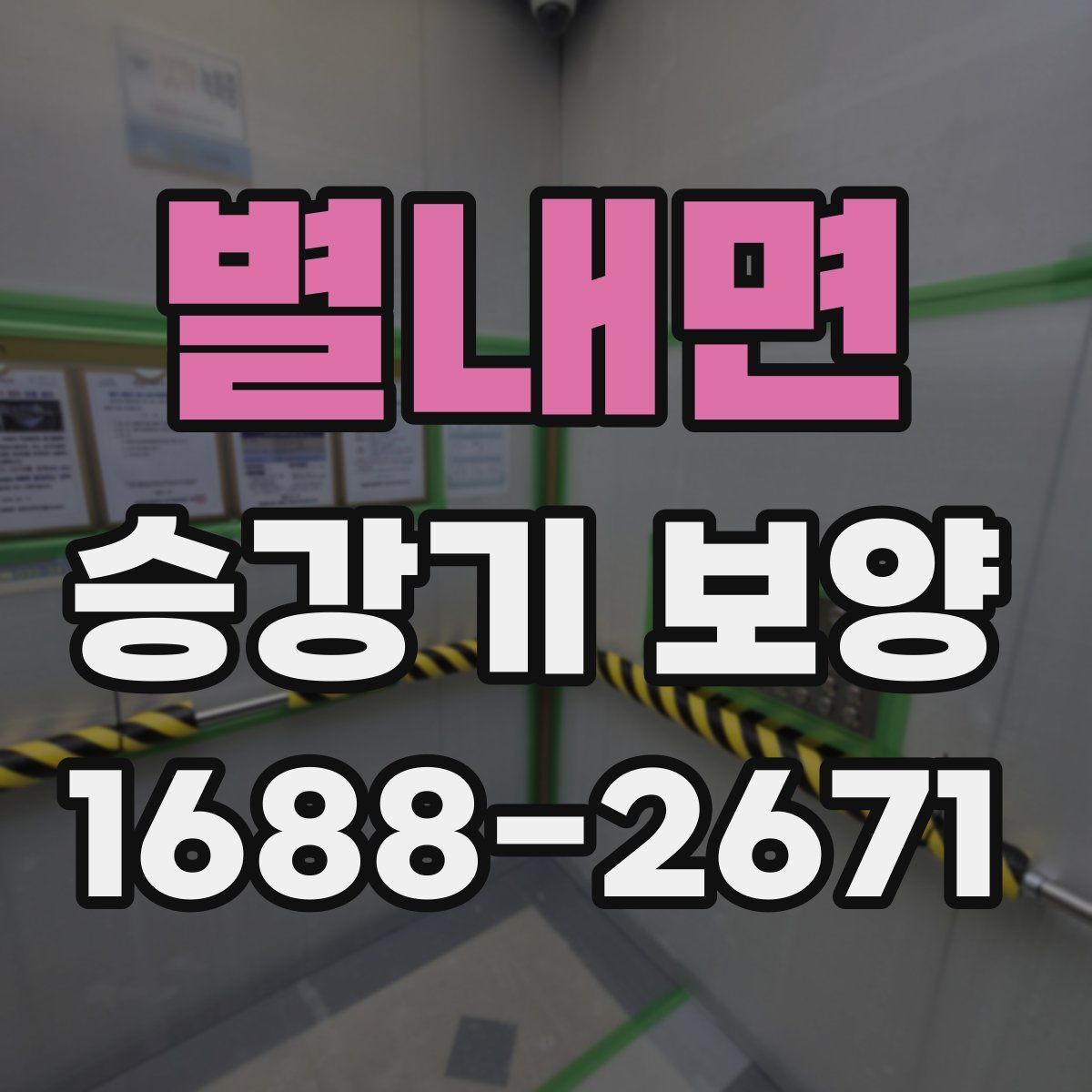 별내면 승강기 보양