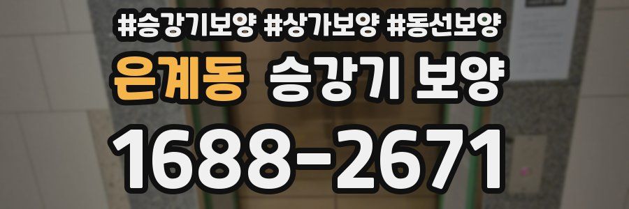 은계동 승강기 보양