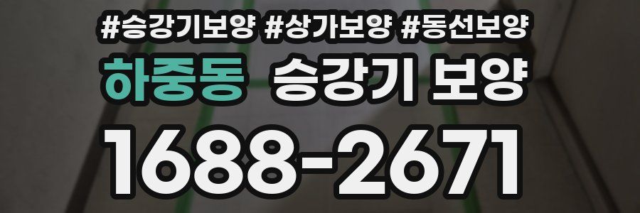하중동 승강기 보양