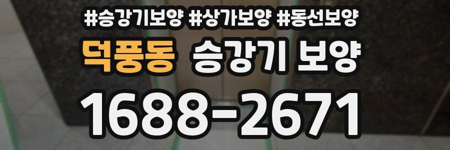 덕풍동 승강기 보양