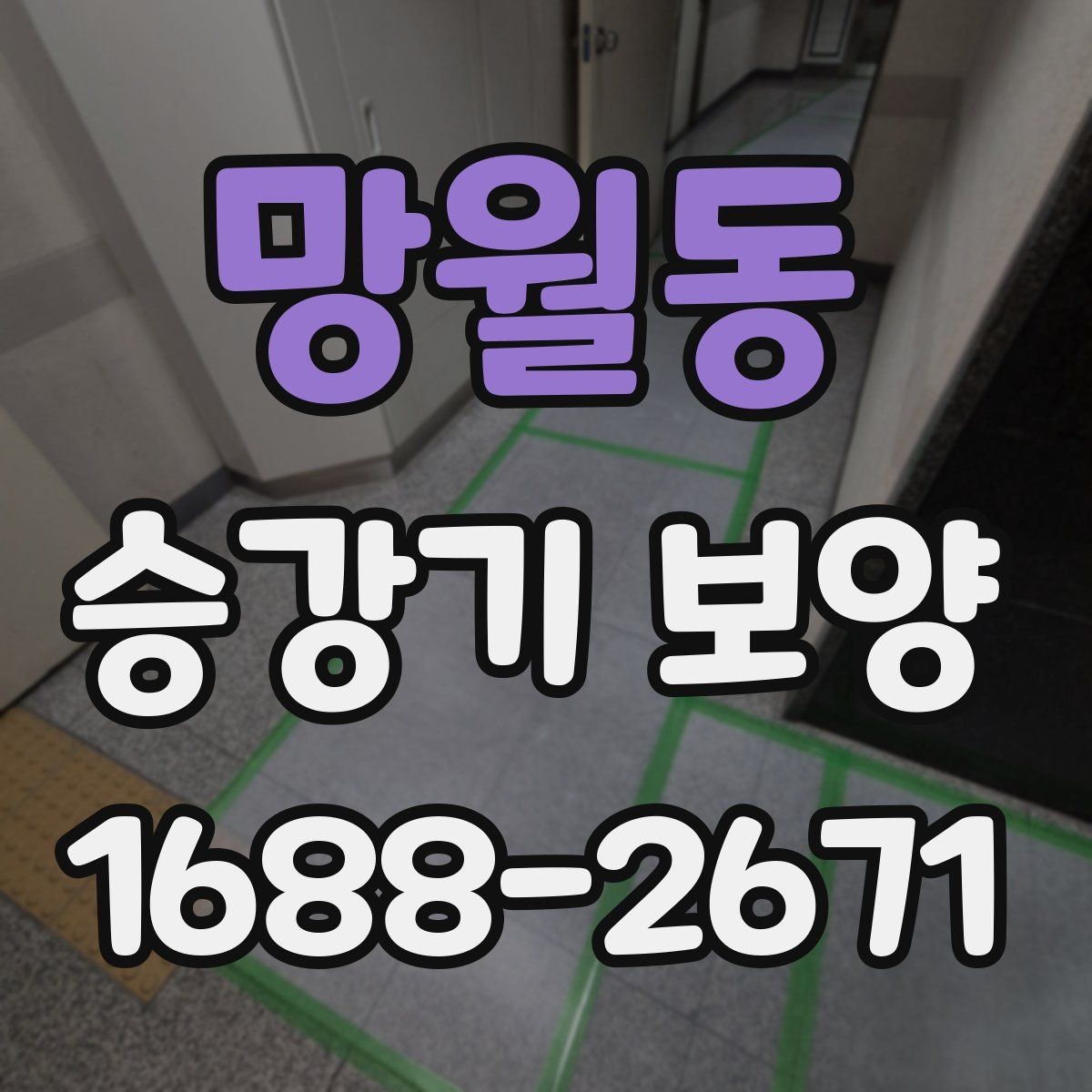 망월동 승강기 보양 작업 기준을 세밀하게 살펴보기