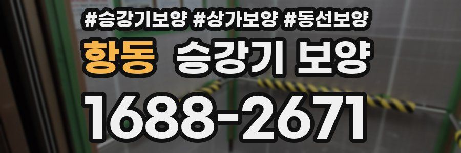항동 승강기 보양