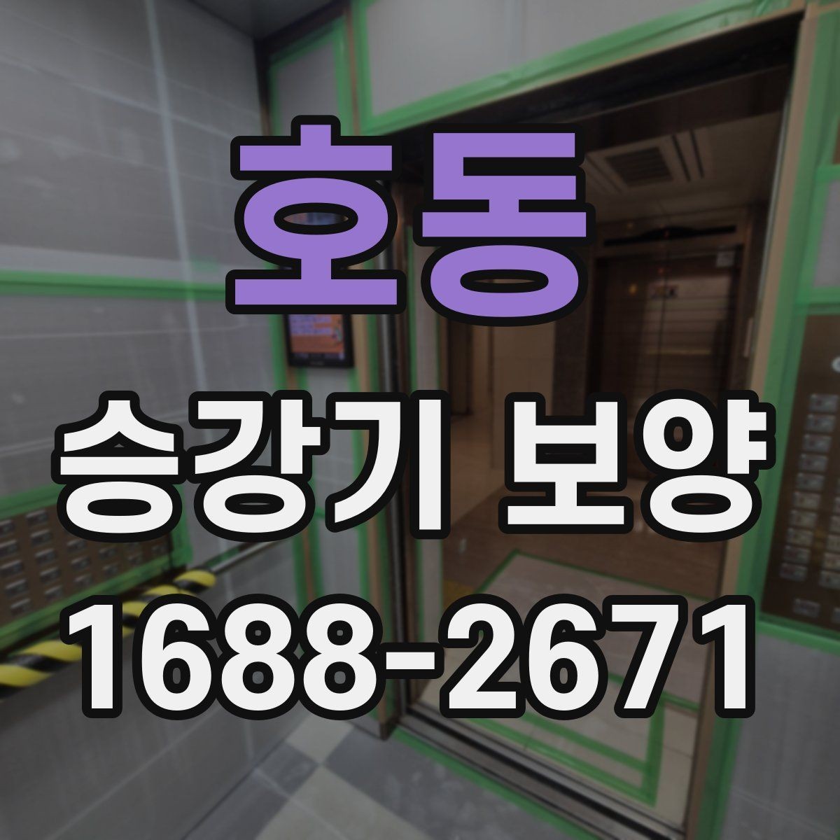 호동 승강기 보양 비용 산정에 영향을 주는 요소