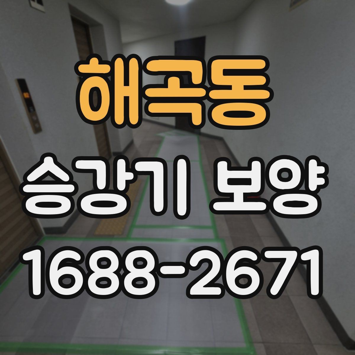 해곡동 승강기 보양 시 층별 작업 순서 살펴보기