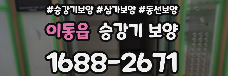 이동읍 승강기 보양