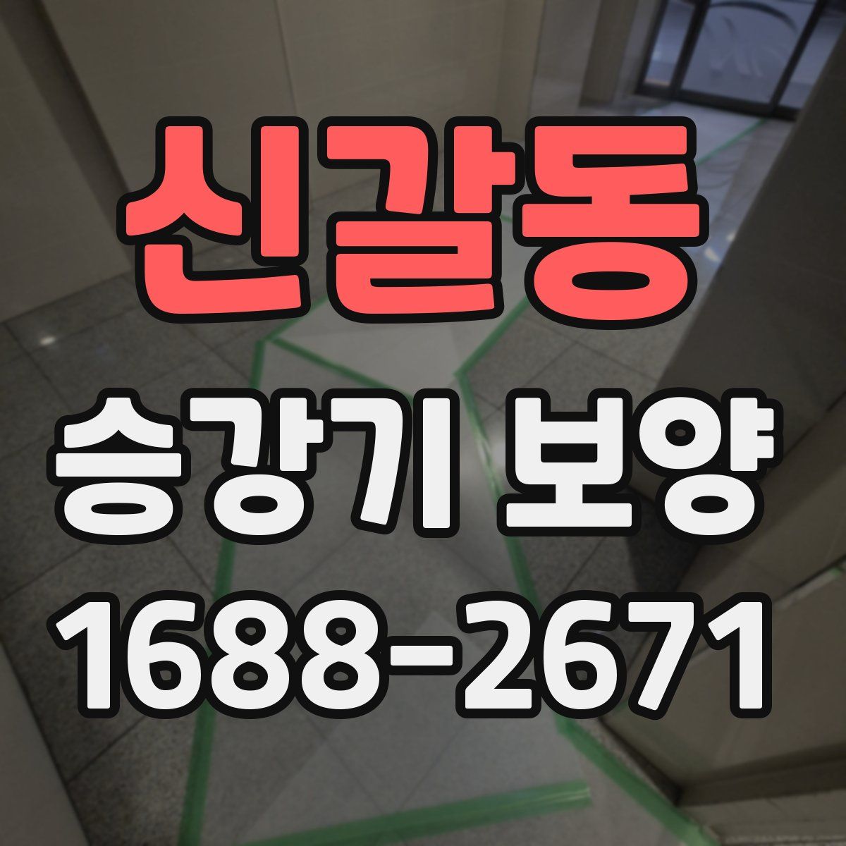 신갈동 승강기 보양