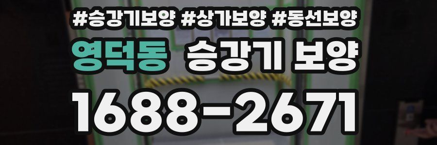 영덕동 승강기 보양