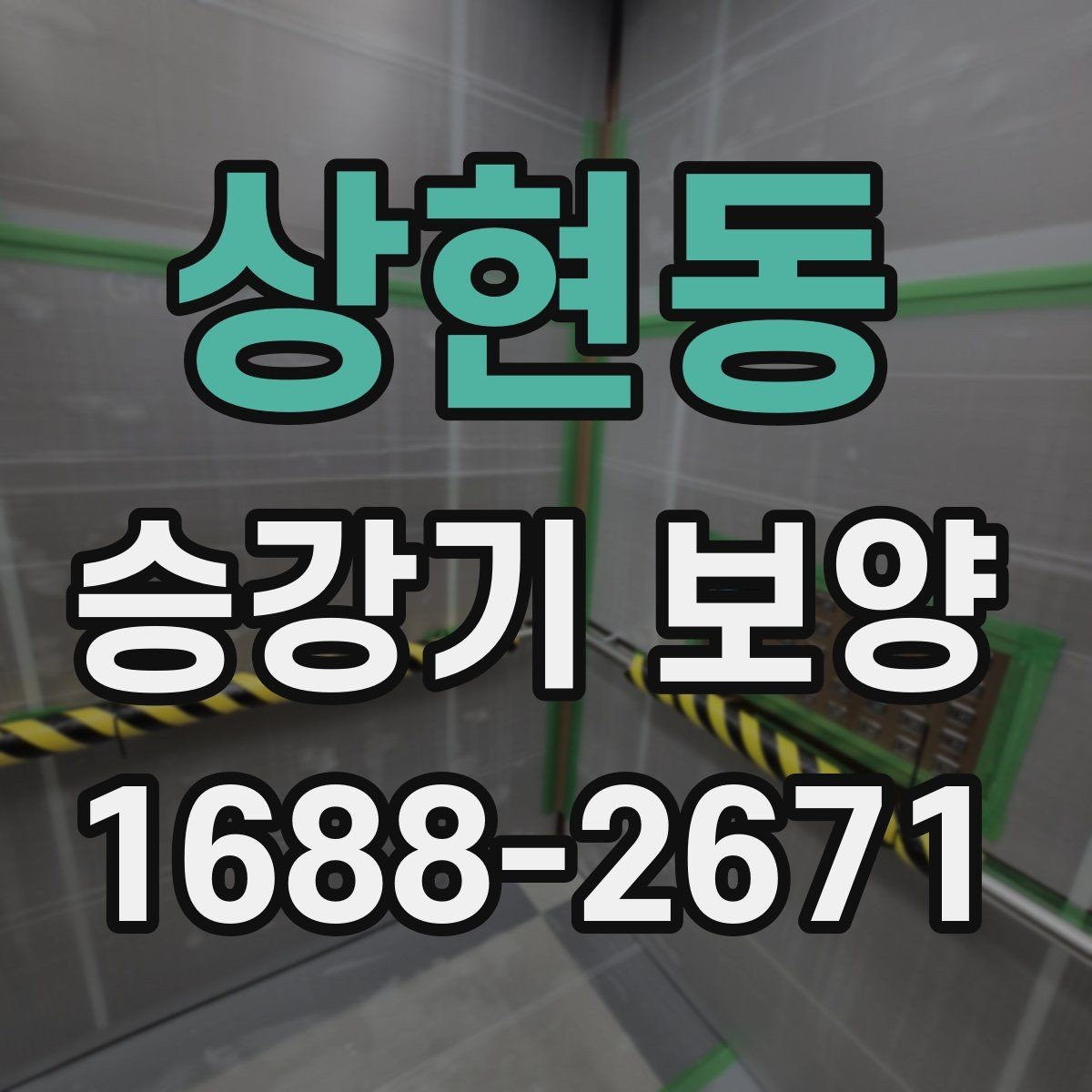 상현동 승강기 보양 전후 비교로 보는 변화