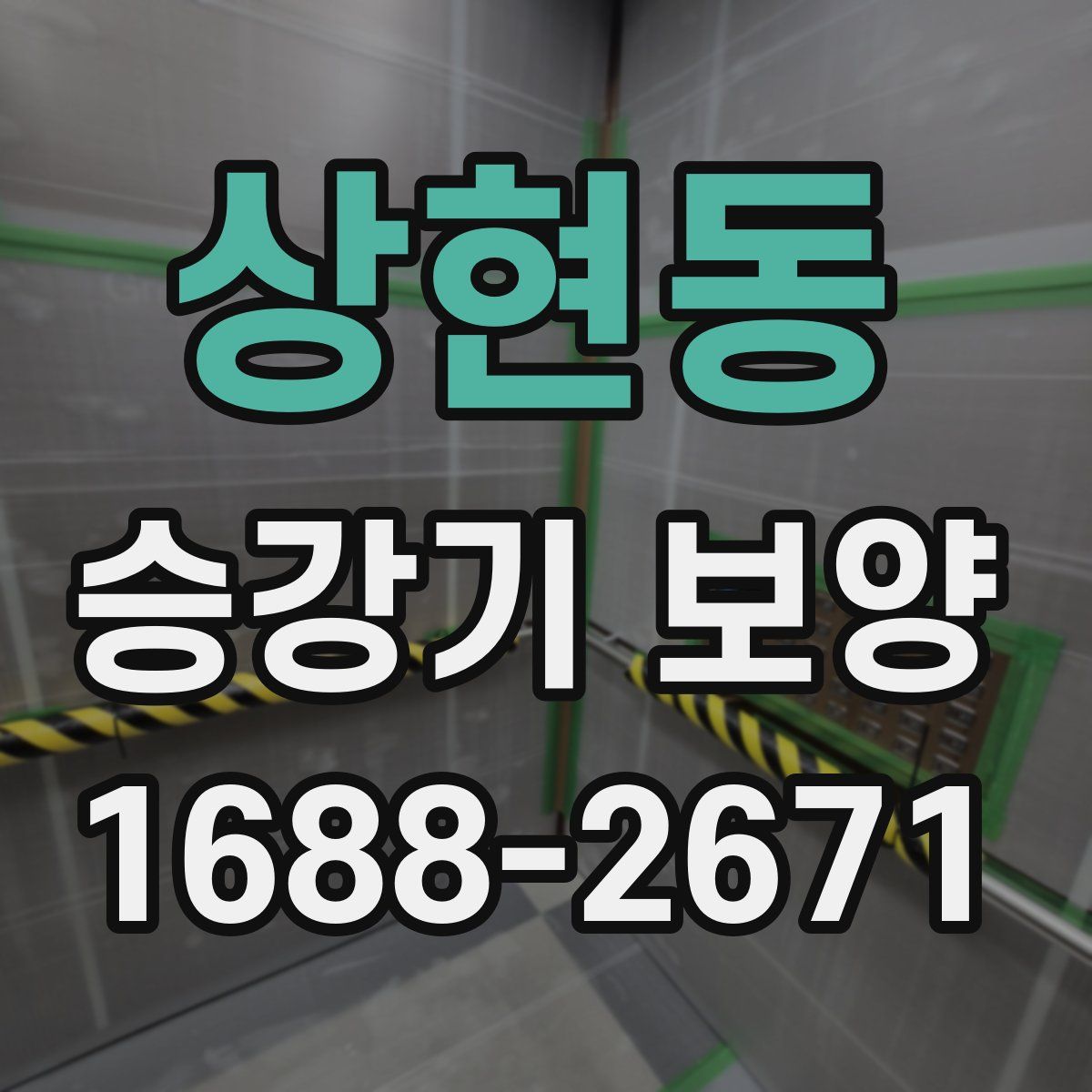 상현동 승강기 보양