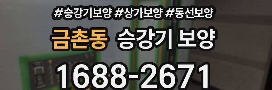 금촌동 승강기 보양