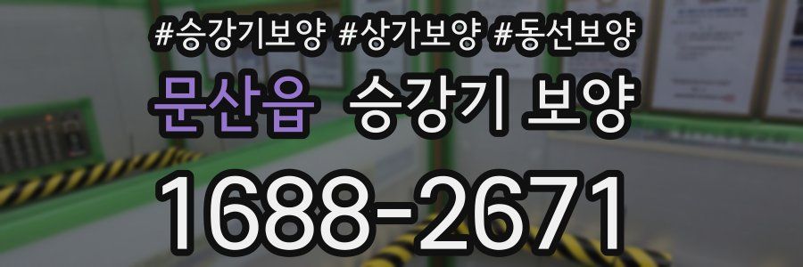 문산읍 승강기 보양