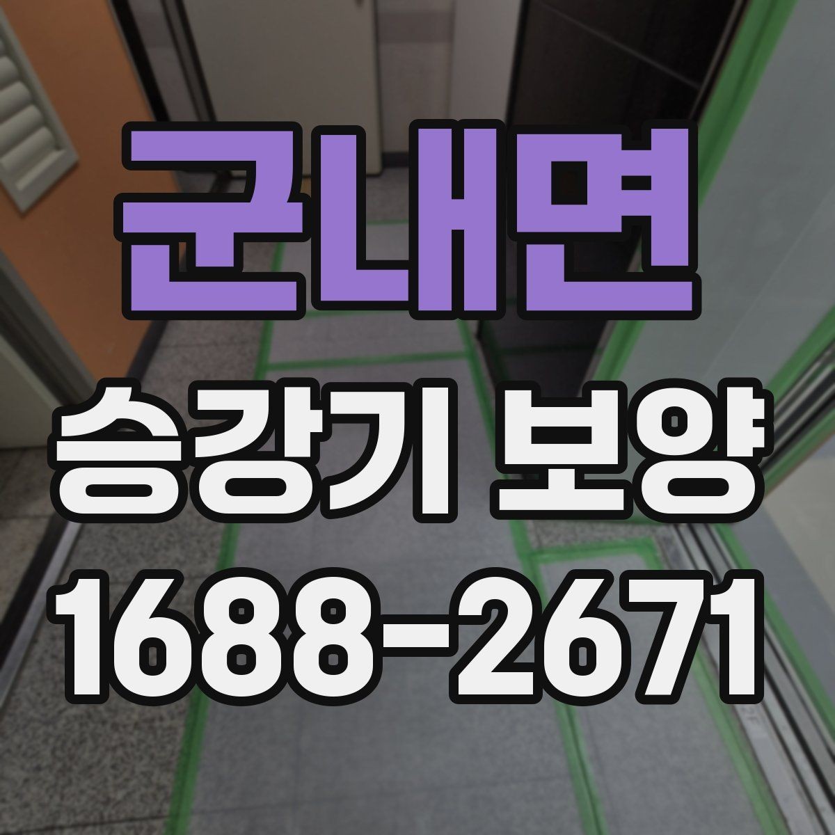 군내면 승강기 보양 시 계절별 관리 포인트