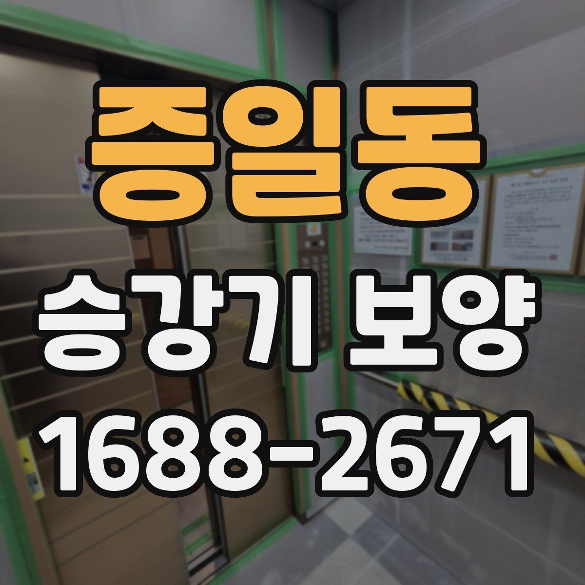 증일동 승강기 보양 계획에 포함해야 할 안전 요소