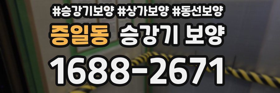 증일동 승강기 보양
