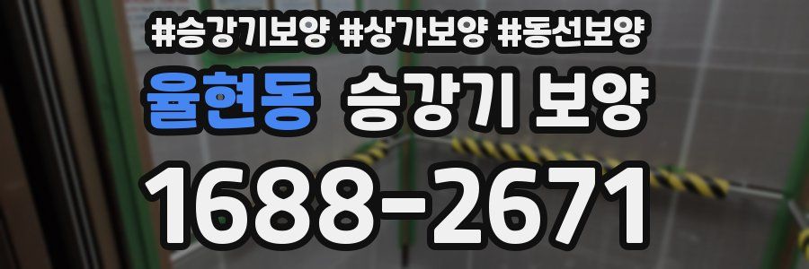 율현동 승강기 보양