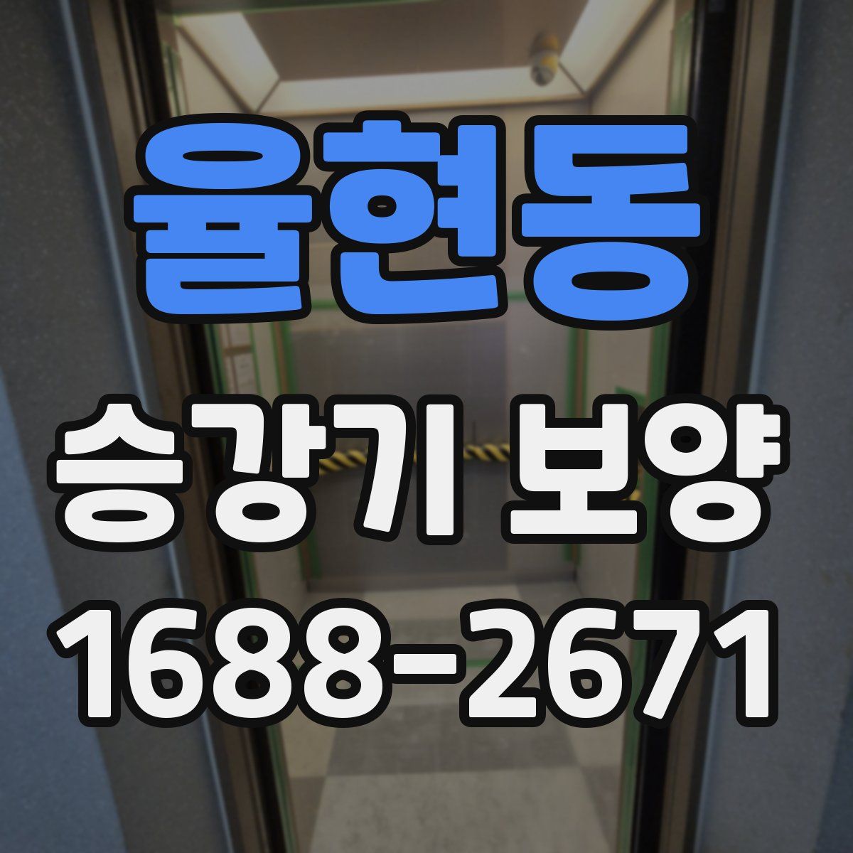 율현동 승강기 보양
