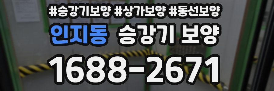 인지동 승강기 보양