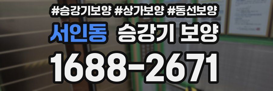 서인동 승강기 보양