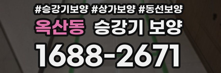 옥산동 승강기 보양