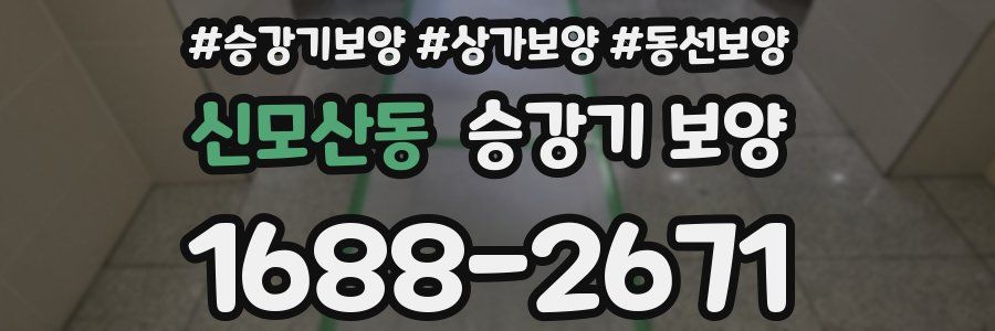 신모산동 승강기 보양