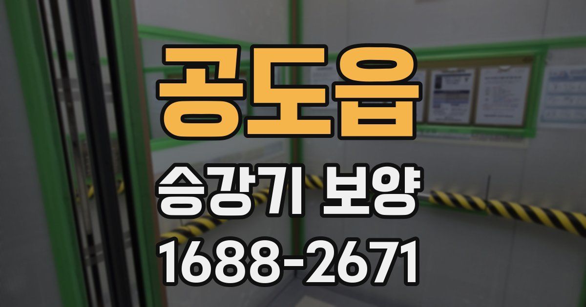 공도읍 승강기 보양