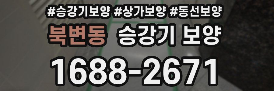 북변동 승강기 보양