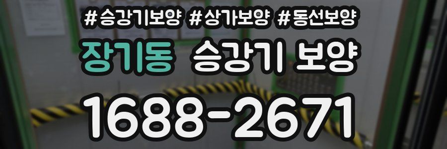 장기동 승강기 보양