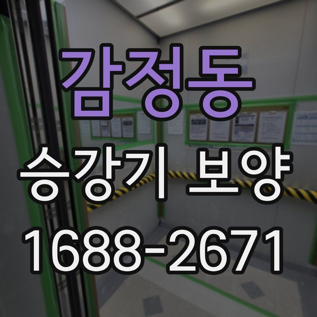 감정동 승강기 보양 일정 조율이 중요한 이유