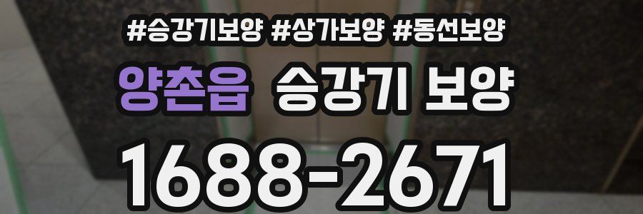 양촌읍 승강기 보양
