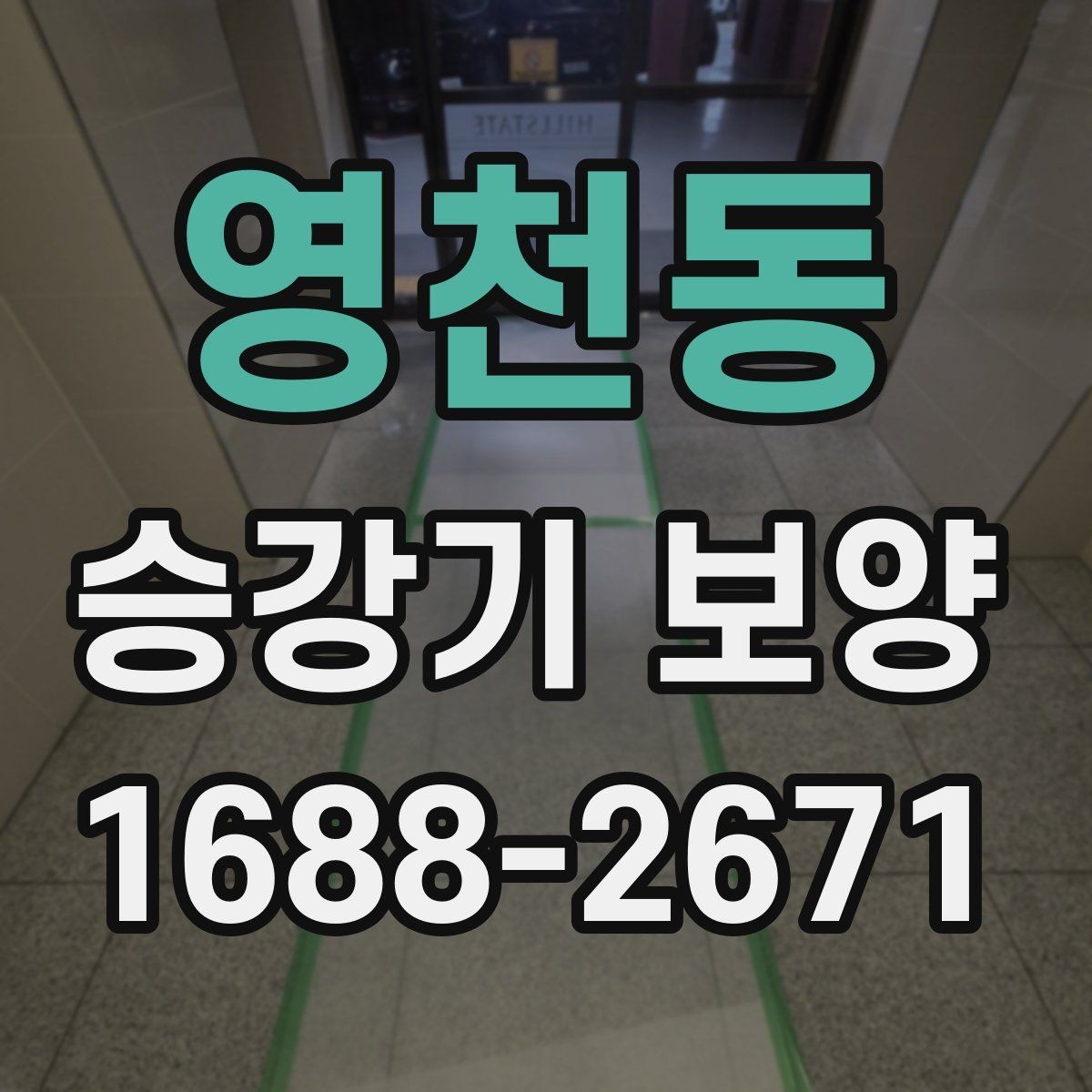 영천동 승강기 보양 완료 후 점검 순서와 기준