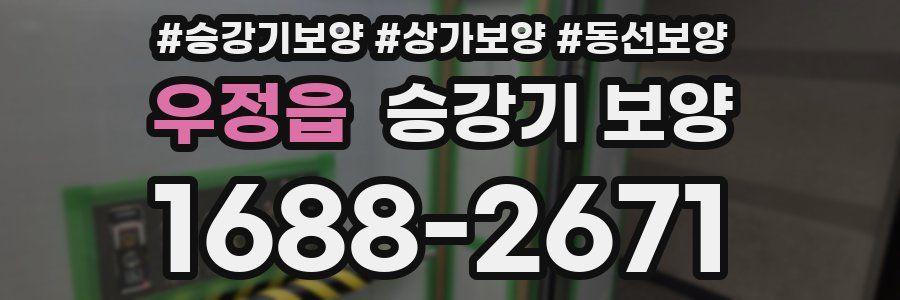 우정읍 승강기 보양