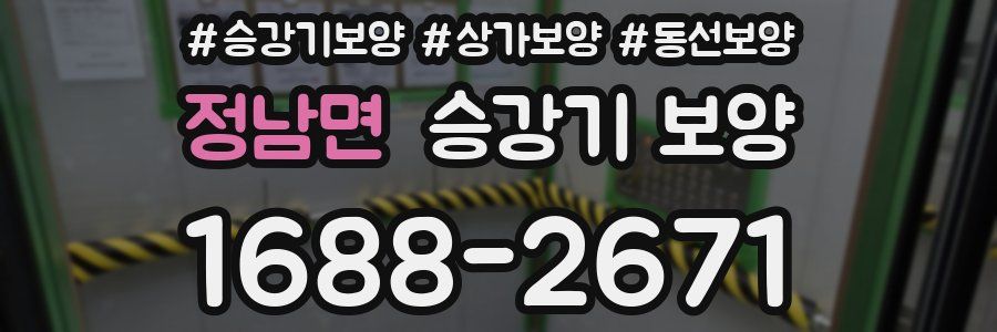 정남면 승강기 보양