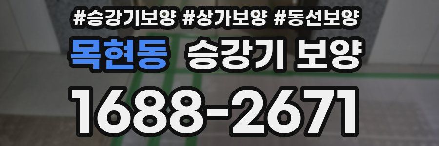 목현동 승강기 보양