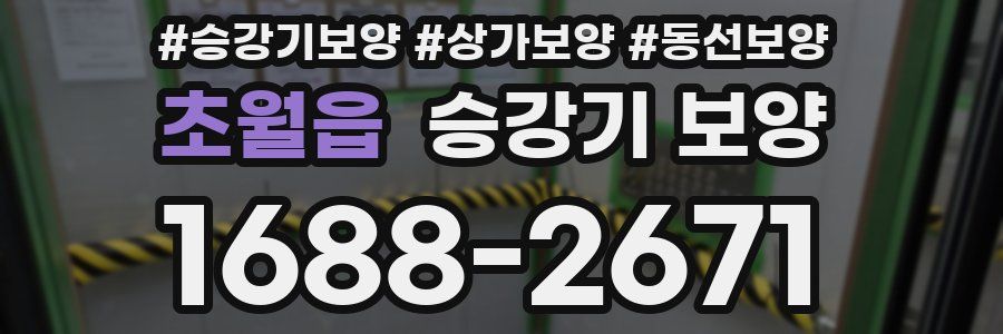 초월읍 승강기 보양