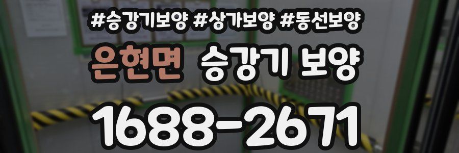 은현면 승강기 보양