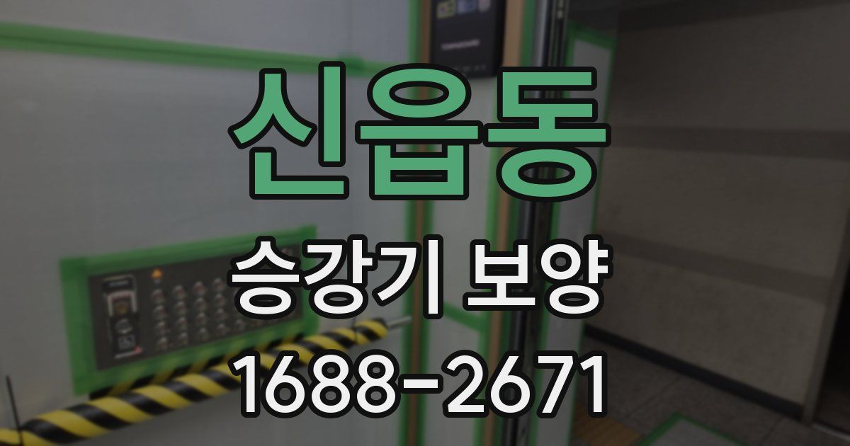 신읍동 승강기 보양