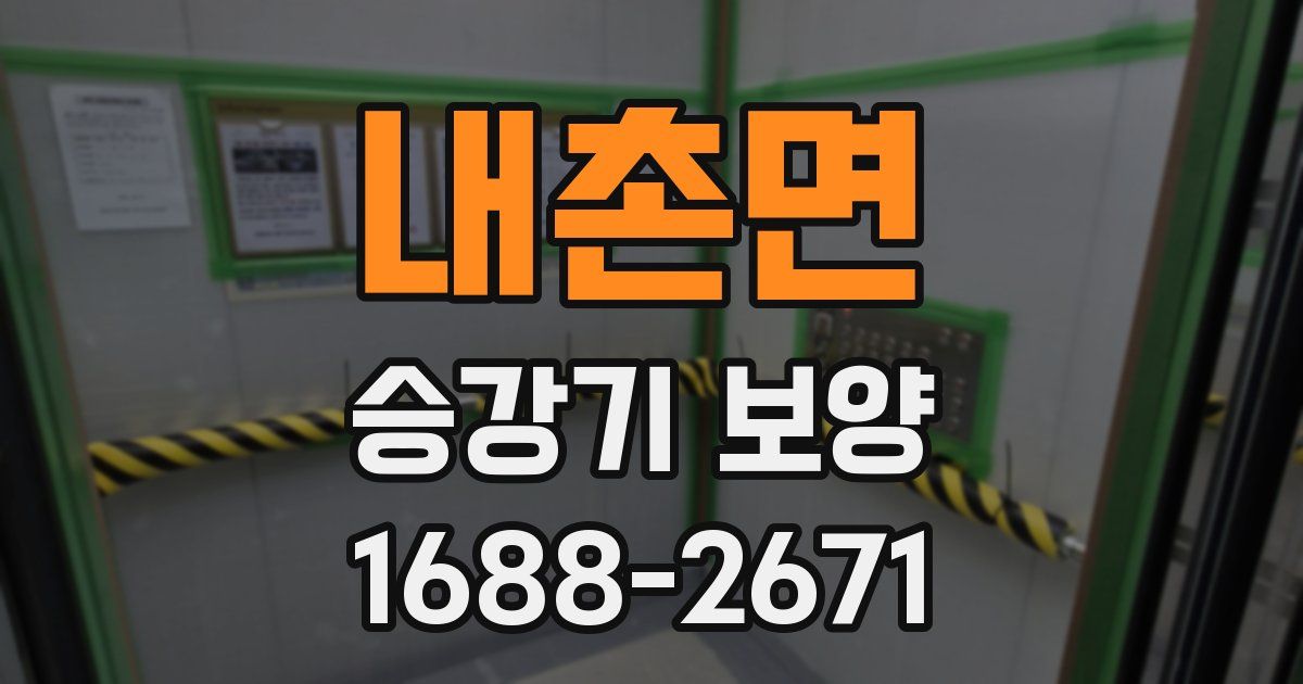내촌면 승강기 보양