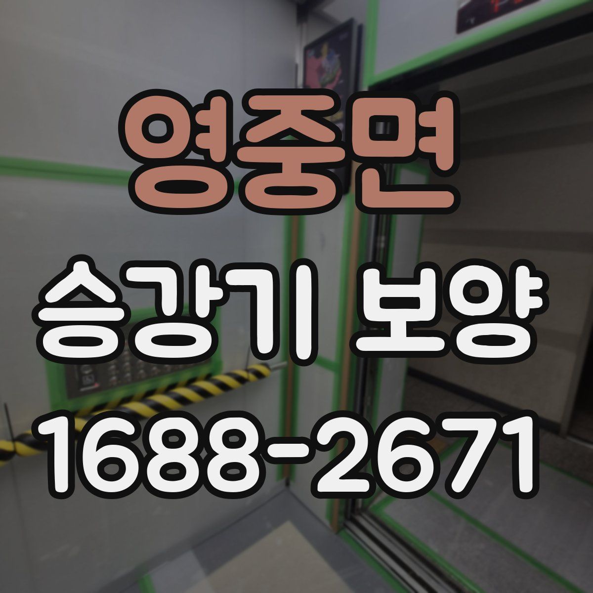 영중면 승강기 보양