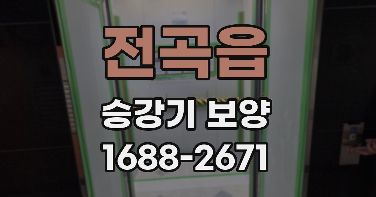 전곡읍 승강기 보양