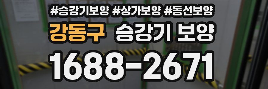 강동구 승강기 보양