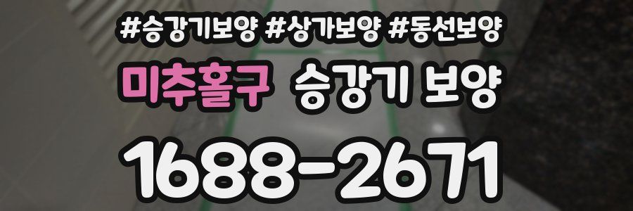 미추홀구 승강기 보양