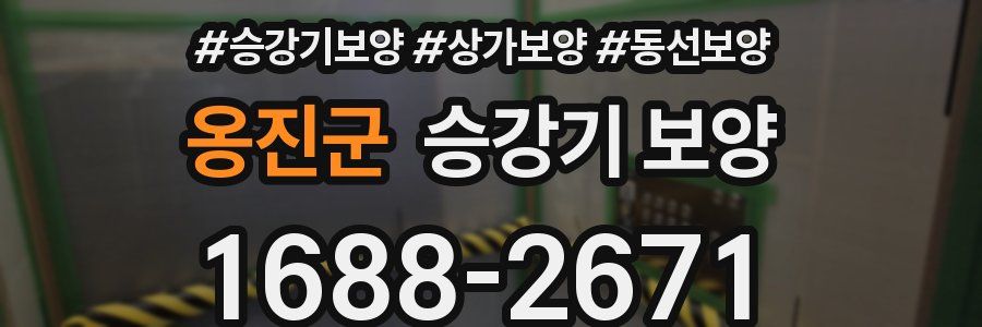 옹진군 승강기 보양